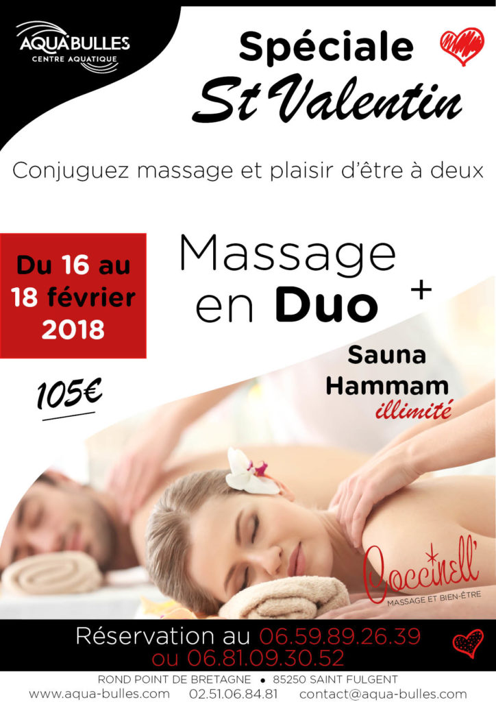 Saint Valentin - Massage en Duo