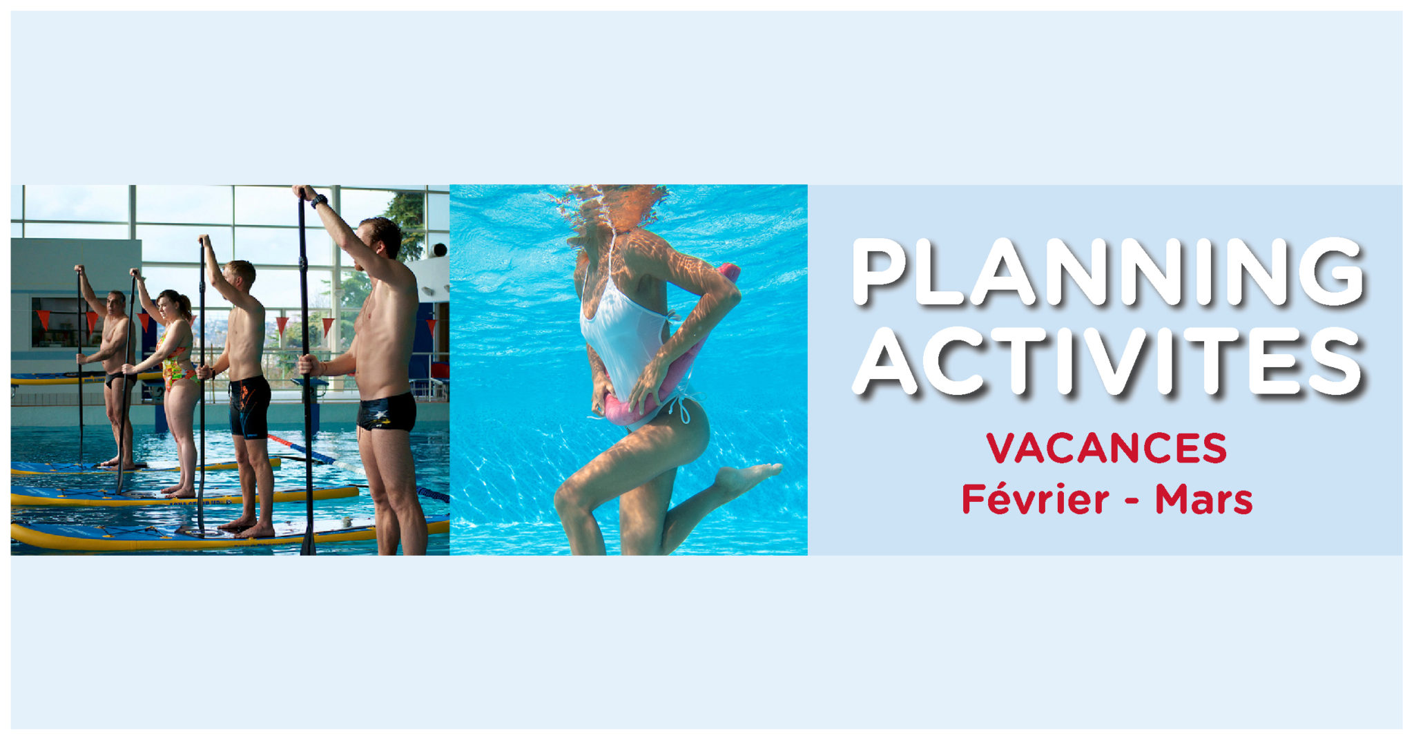 Planning vacances février