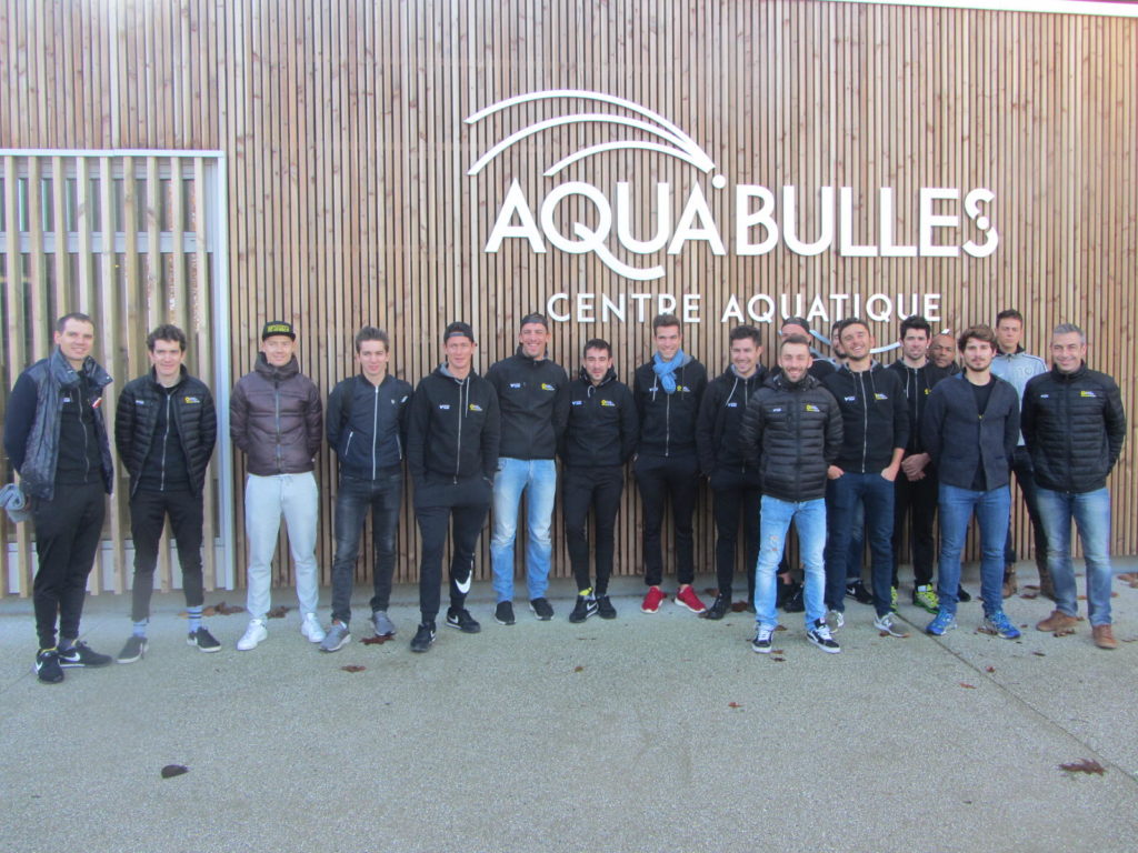 Team direct energie - Piscine Aqua°bulles