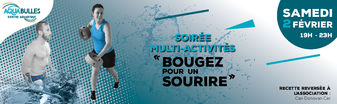 Soirée multi-activités - Bougez pour un sourire