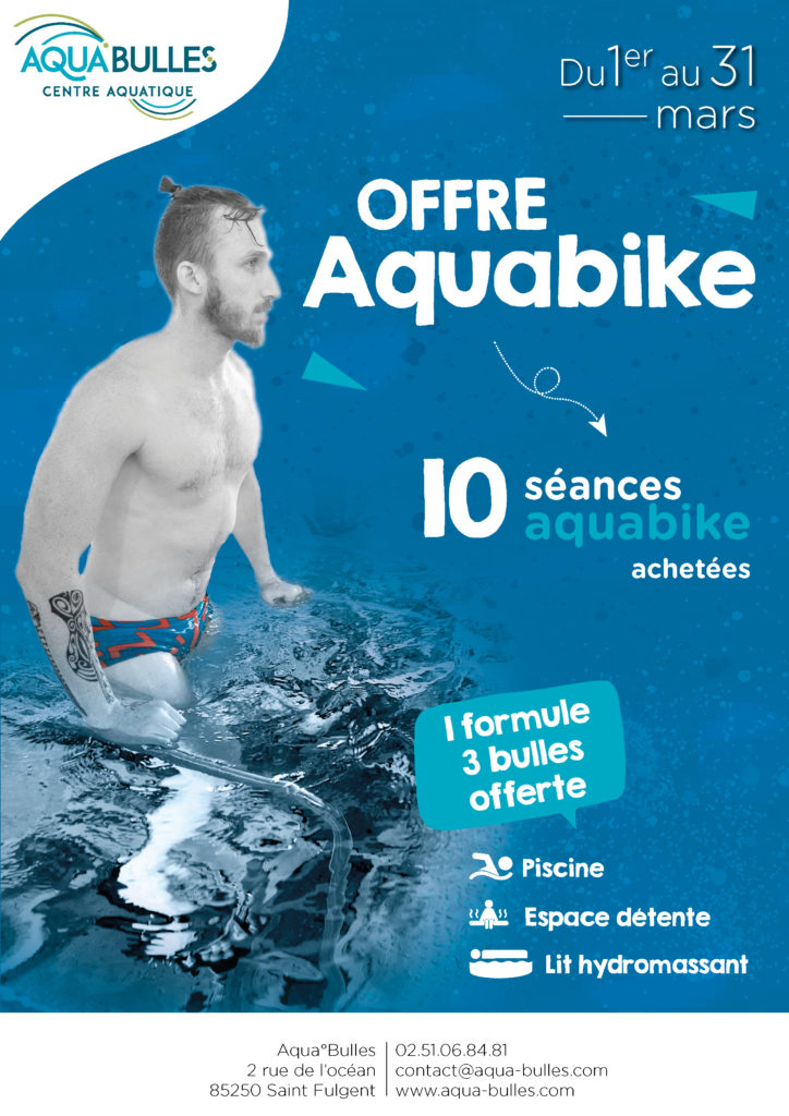 Offre aquabike - Piscine Aqua°Bulles