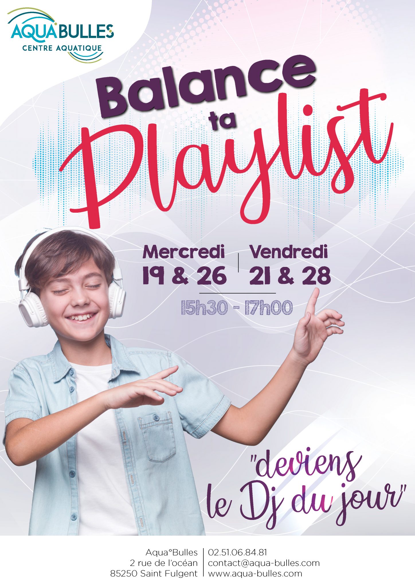 playlist du moment à aquabulle